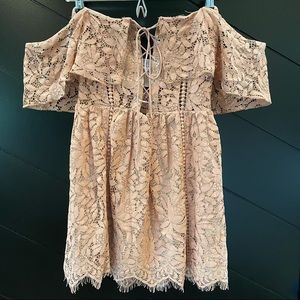 Lace Mini Dress